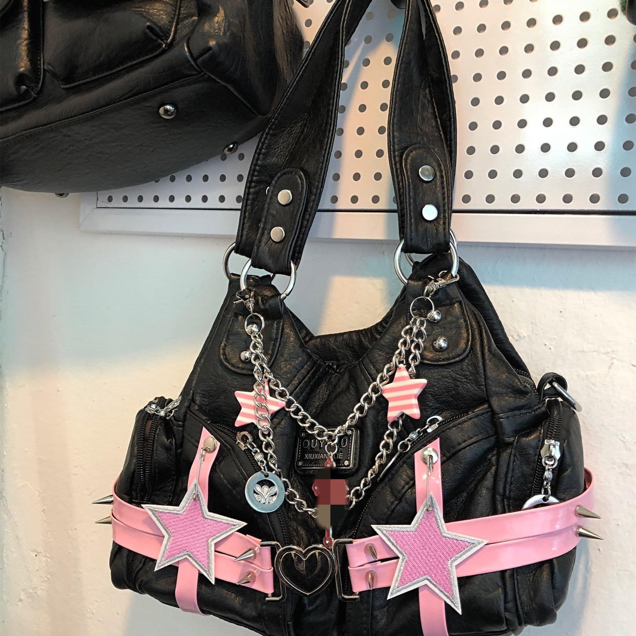 image-Special-interest Design Belt Star Girl Hot Girl Shoulder Bag