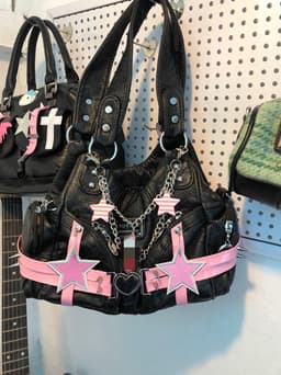 image-Special-interest Design Belt Star Girl Hot Girl Shoulder Bag