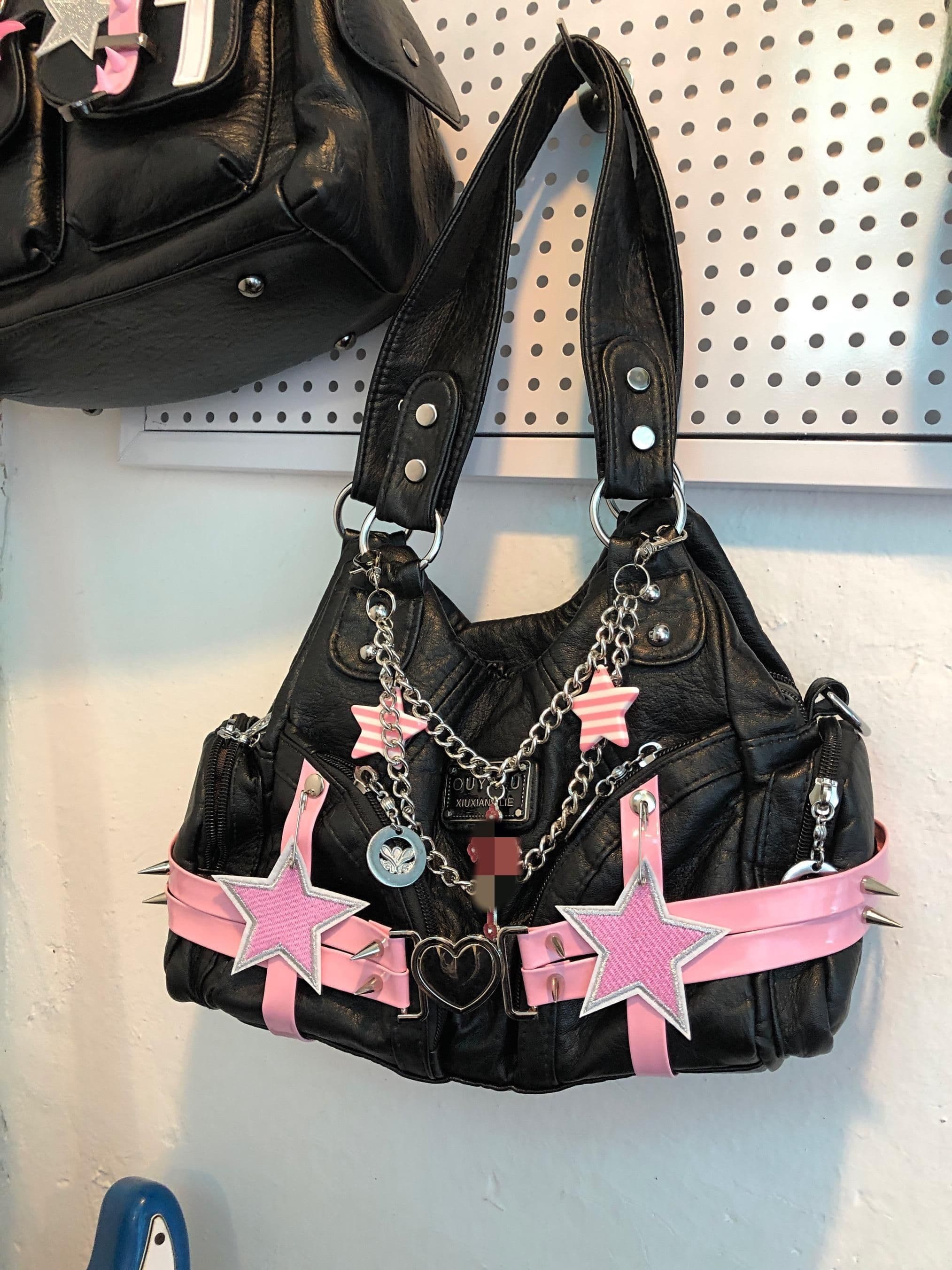 image-Special-interest Design Belt Star Girl Hot Girl Shoulder Bag