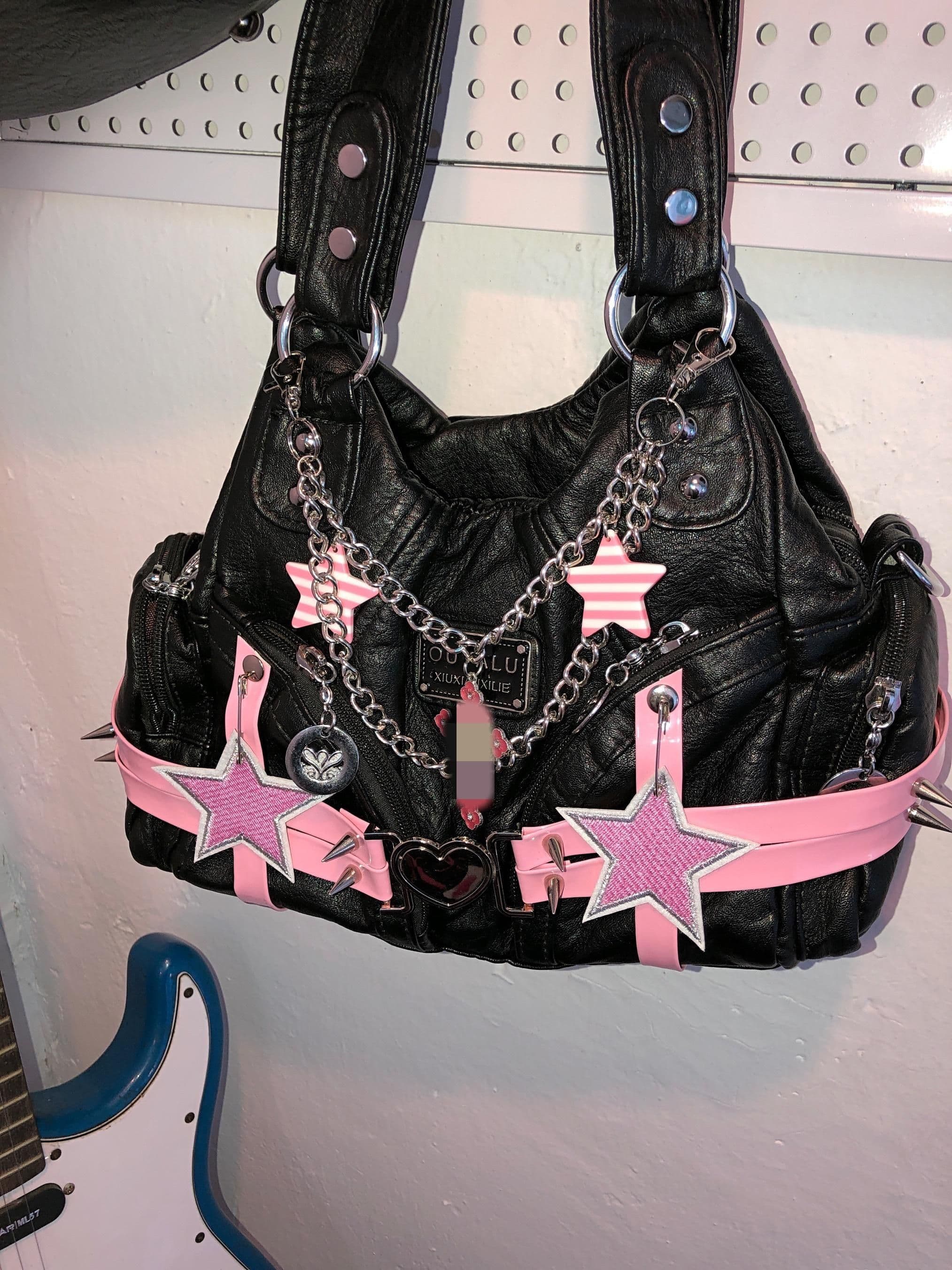 image-Special-interest Design Belt Star Girl Hot Girl Shoulder Bag