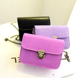 image-Women's Fashion Simple Casual Retro Chain Shoulder Crossbody Bag