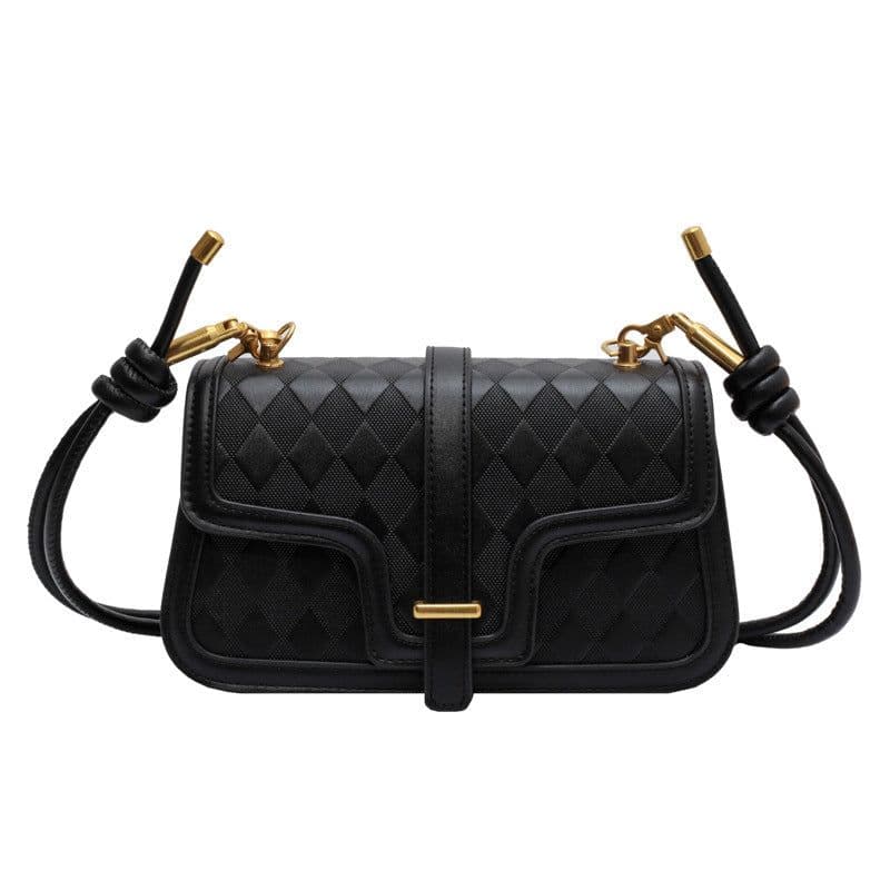 image-Diamond Small Bag Women's New Fashion Shoulder Underarm Bag High-grade Western Style