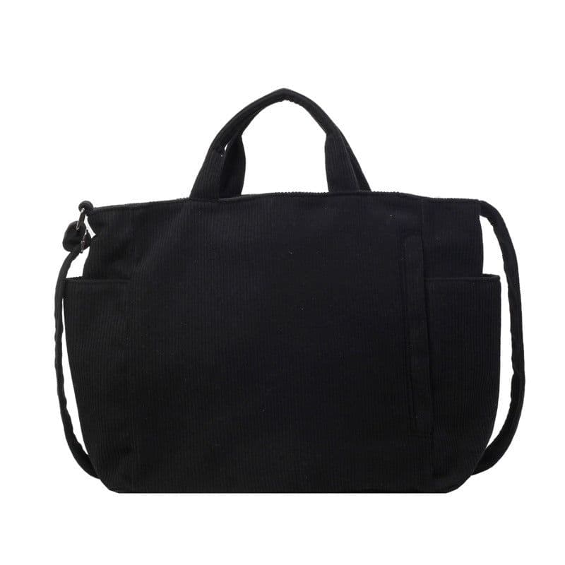 image-Corduroy Women's Fashion Shoulder Crossbody Bag