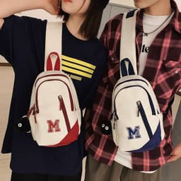 image-Crossbody Bag Trendy Men And Women Large Capacity Fashion