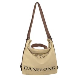 image-Women's Canvas Shoulder Large-capacity Crossbody Bag