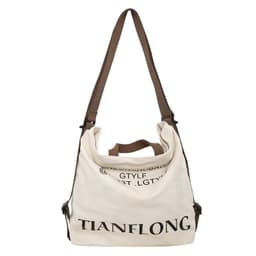 image-Women's Canvas Shoulder Large-capacity Crossbody Bag