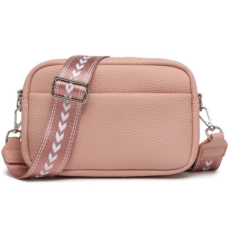 image-Wide Shoulder Strap Shoulder Crossbody Bag
