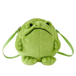 image-Cute And Ugly Frog-shaped Wallet Plush Doll Crossbody Bag