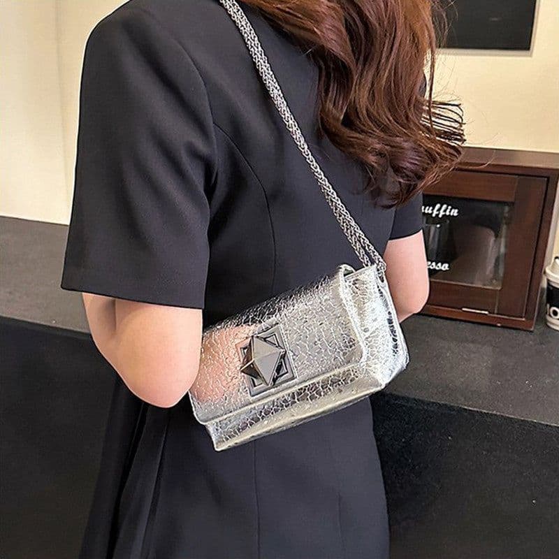 image-Fashion Women's Shoulder Chain Trendy Crossbody Bag