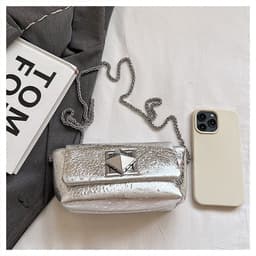 image-Fashion Women's Shoulder Chain Trendy Crossbody Bag