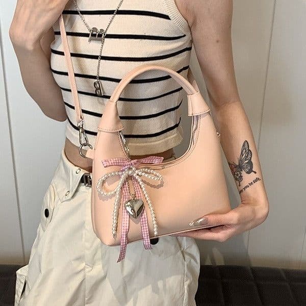 image-Fashion Portable Women's Cute Simple Trendy Crossbody Bag