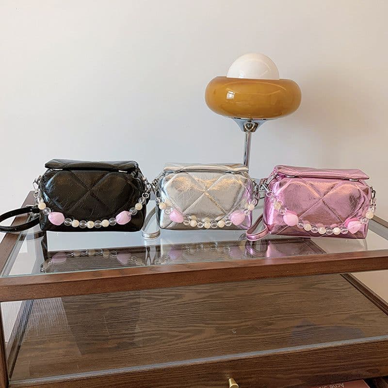image-Fashion Women's Western Style Chain Messenger Bag