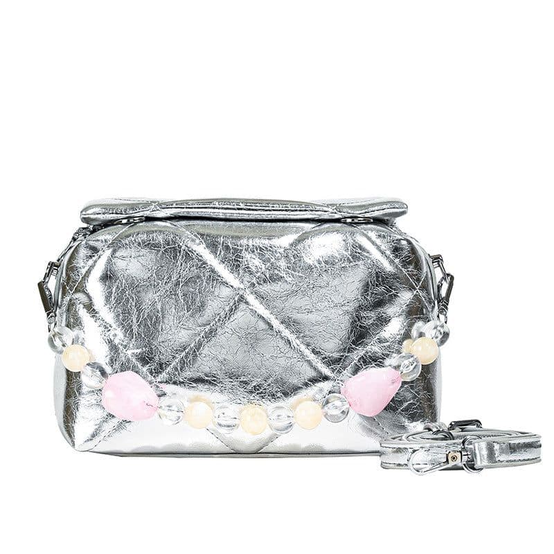 image-Fashion Women's Western Style Chain Messenger Bag