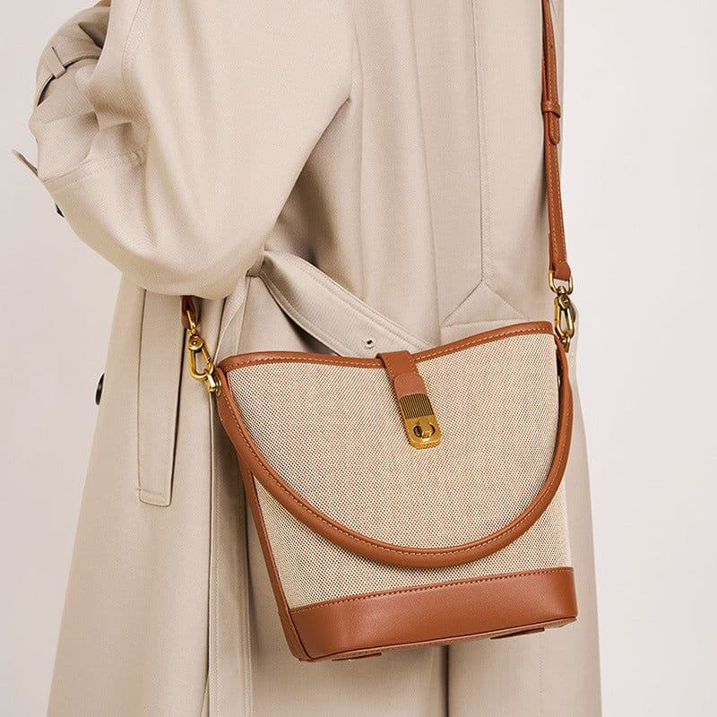 image-Commuter Woven New High Sense All-match Women Messenger Bag