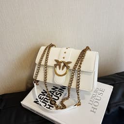 image-Women's Messenger Bag Swallow Chain Fashion Shoulder Bag