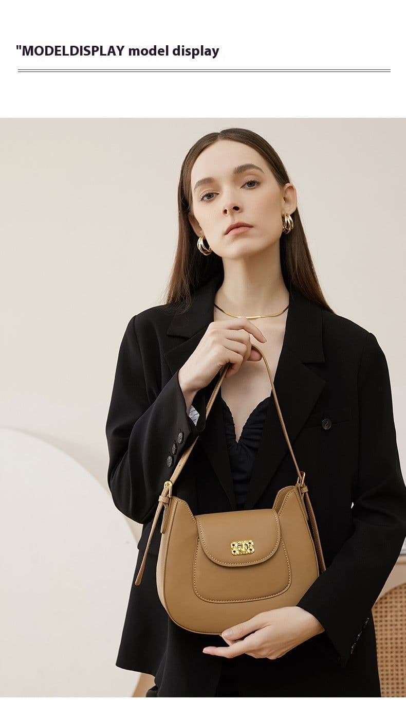 image-Special-interest Design Saddle Unique One-shoulder Messenger Bag