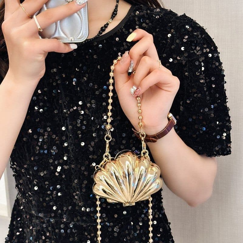 image-Mini Lip Bag One Shoulder Crossbody Fashion Flowers