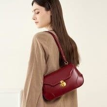 image-Special-interest Design Selenodont Bag Genuine Leather Underarm Crossbody All-matching