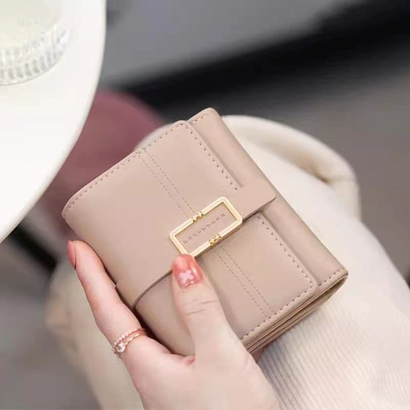 image-Wallet Multifunctional Folding Coin Purse Student Card Holder