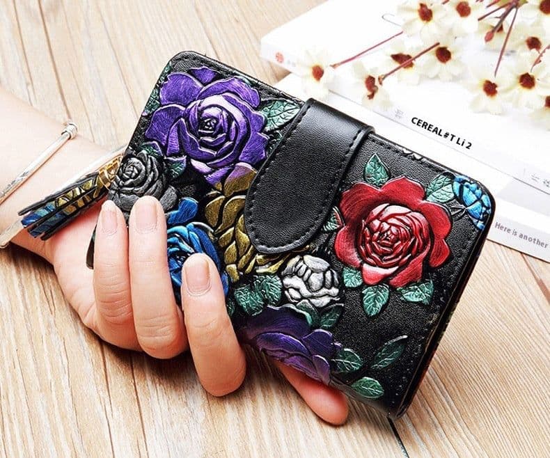 image-Fashion Women's Leather Wallet Short