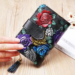 image-Fashion Women's Leather Wallet Short