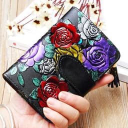 image-Fashion Women's Leather Wallet Short