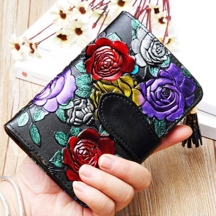 image-Fashion Women's Leather Wallet Short