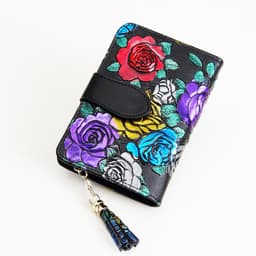 image-Fashion Women's Leather Wallet Short