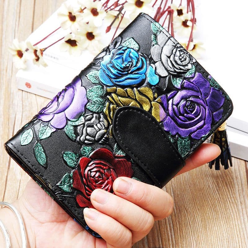 image-Fashion Women's Leather Wallet Short