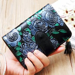 image-Fashion Women's Leather Wallet Short