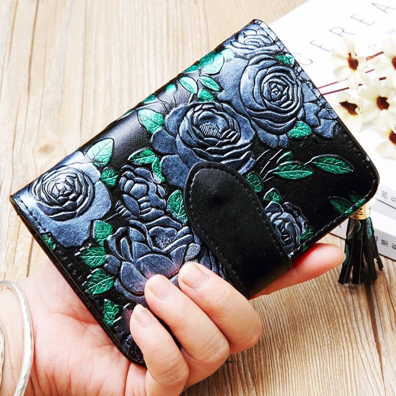 image-Fashion Women's Leather Wallet Short