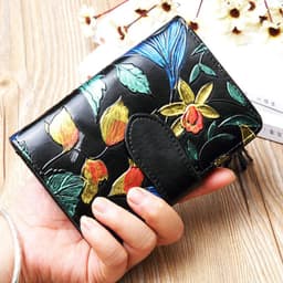 image-Fashion Women's Leather Wallet Short
