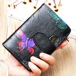 image-Fashion Women's Leather Wallet Short