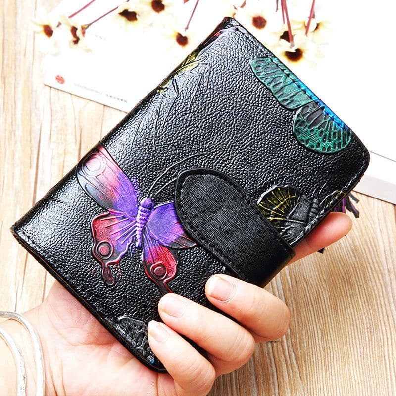 image-Fashion Women's Leather Wallet Short