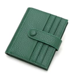 image-Women's Short Cowhide Mini Wallet