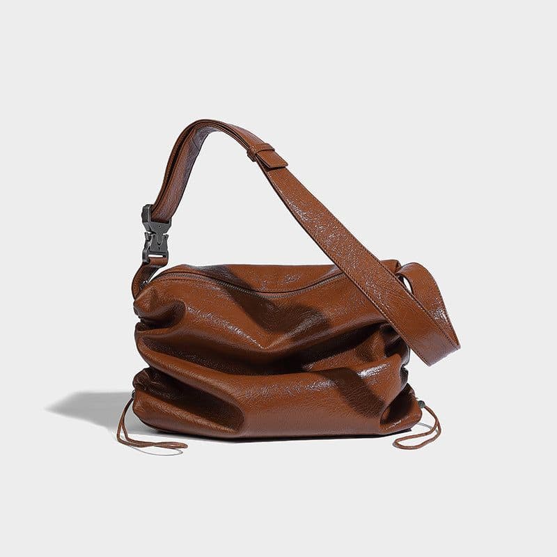 image-Special-interest Design High Quality Pleated Tote Bag Large Capacity