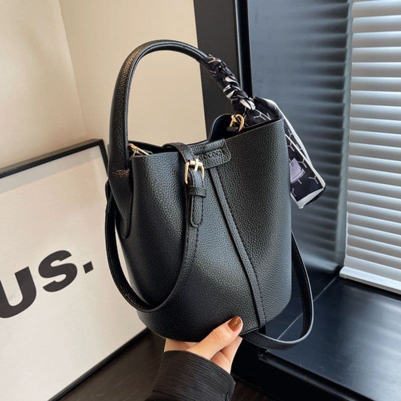 image-Large Capacity Commuter Bag Vegetable Basket Fashionable Portable Crossbody