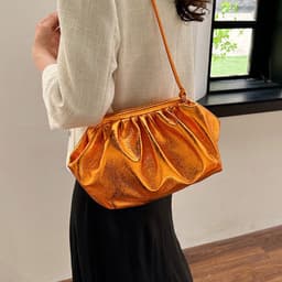image-Simple Hair Clip Shoulder Crossbody Bag