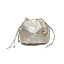 image-Women's Woven Embroidered Jacquard Chain Crossbody Bag