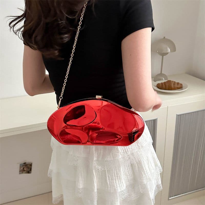 image-Acrylic Fashion Dinner Bag Chain Crossbody