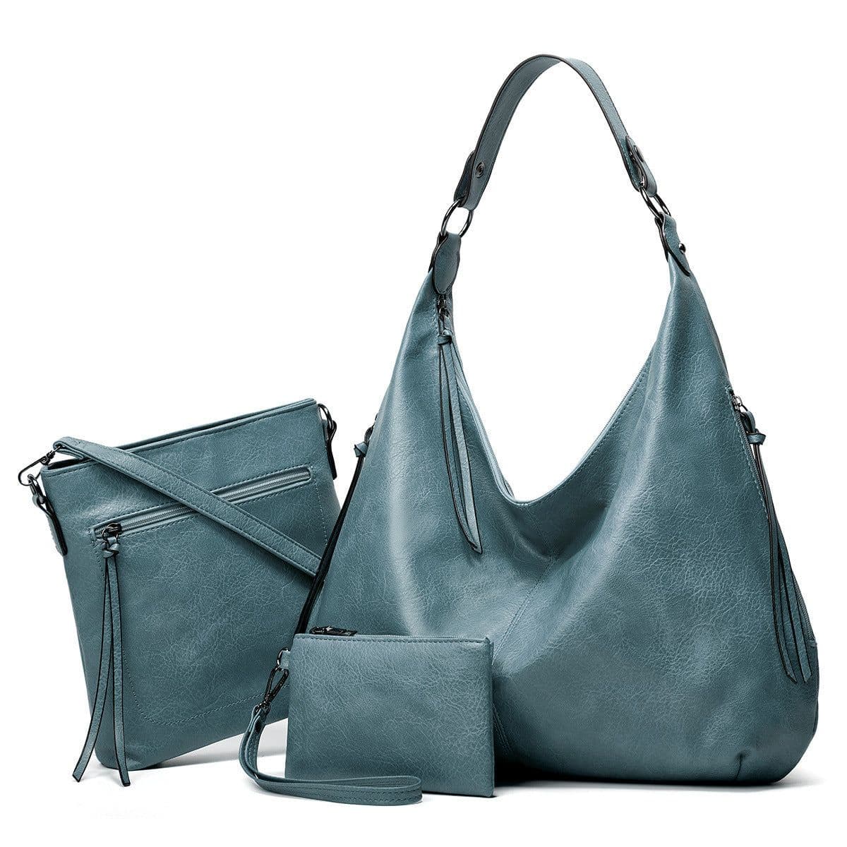 image-Large Capacity Son Mother Tote Texture Casual Portable Shoulder Bag Versatile Simple Women's Autumn And Winter