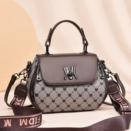 image-Fashion Women's Printed Handbag High Sense Handbag