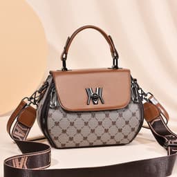 image-Fashion Women's Printed Handbag High Sense Handbag