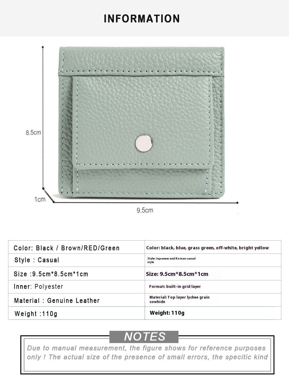 image-Women's Wallet Short Thin Card Holder Women's High Sense Mini And Simple Coin Purse
