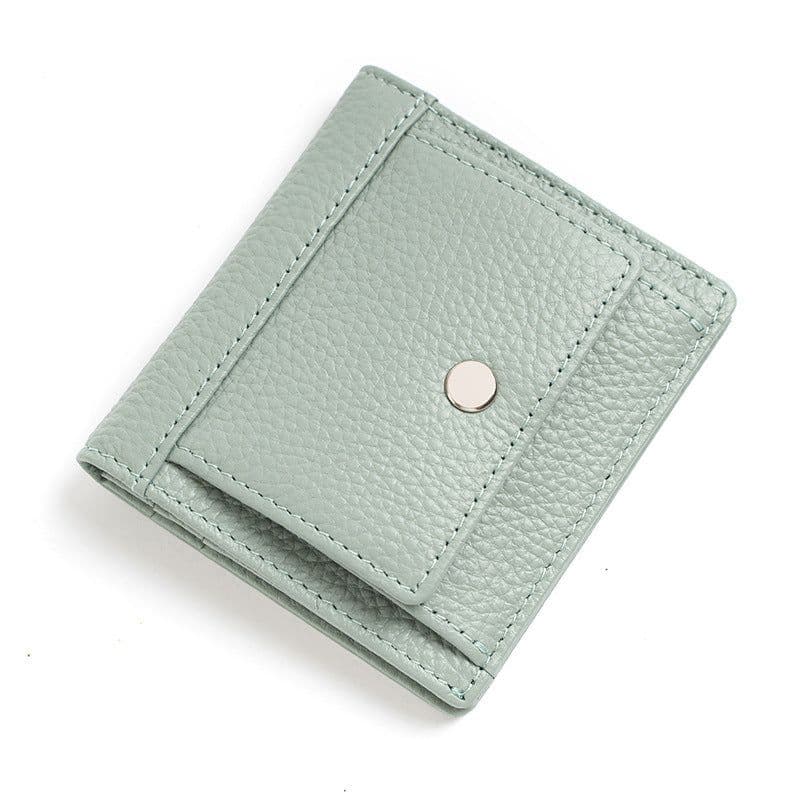 image-Women's Wallet Short Thin Card Holder Women's High Sense Mini And Simple Coin Purse