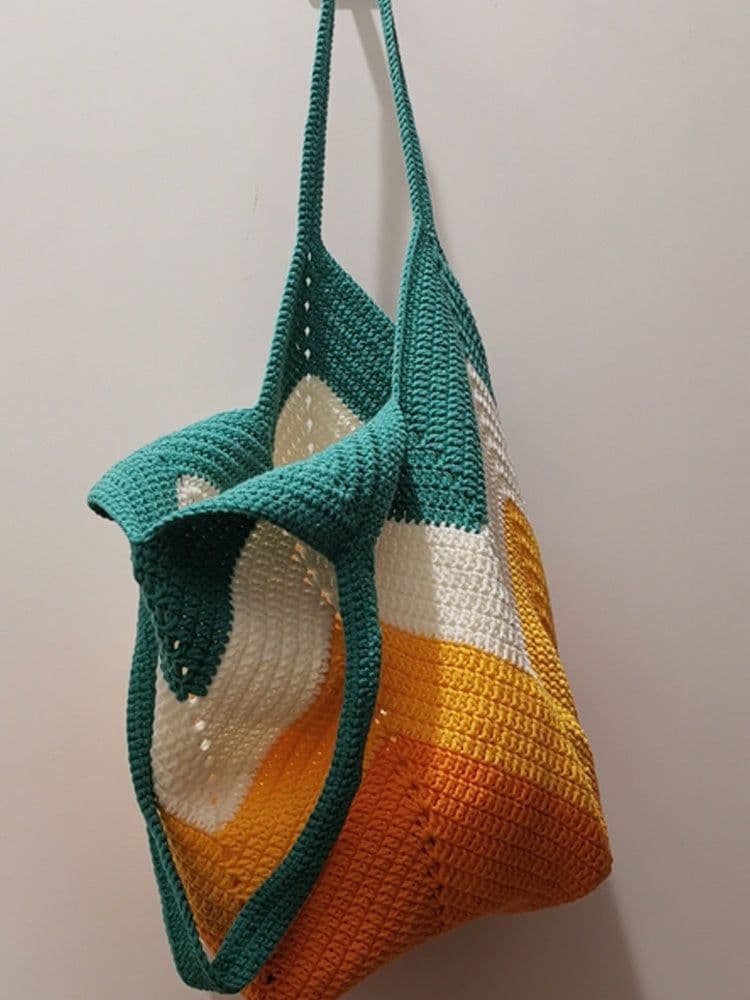 image-Shoulder Bag Casual Diy Handmade Spring And Summer New Vegetable Basket Woven Bag