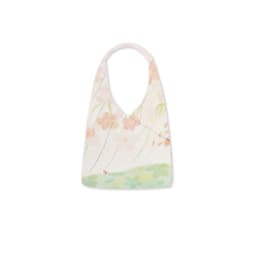 image-Illustration Canvas Bag Shoulder Bucket Bag