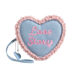 image-Women's Heart-shaped Letter Embroidered Crossbody Shoulder Bag