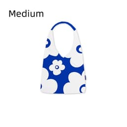 image-Klein Blue Portable Bucket Bag Large Capacity Canvas Bag