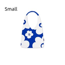 image-Klein Blue Portable Bucket Bag Large Capacity Canvas Bag